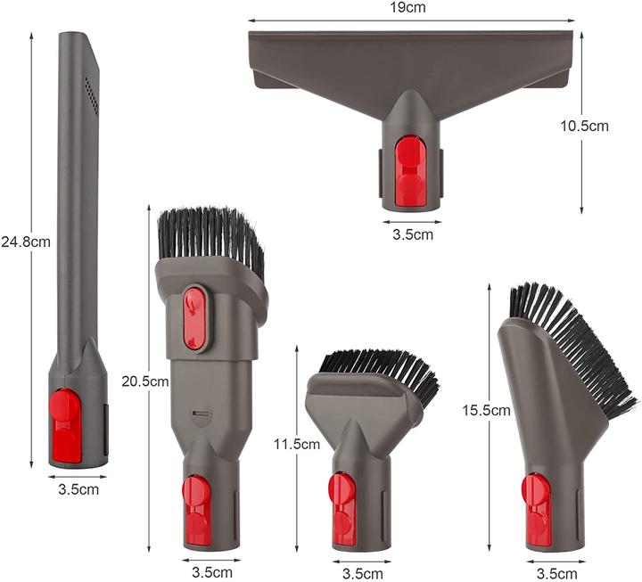 Actual product image Ninthseason Accessories set for Dyson