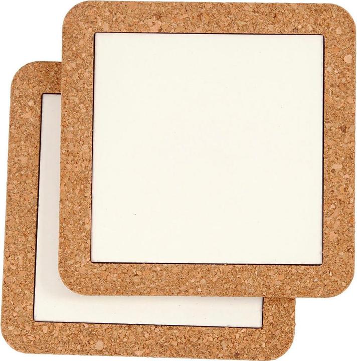 Magni Coaster with cork frame (1 x, Pan coaster)