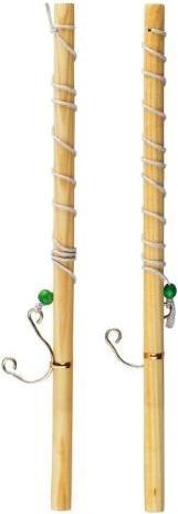 Actual product image Braet 2 X Duck Fishing Stick In Wood 45 Cm