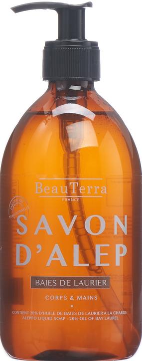 Immagine prodotto BeauTerra Sapone liquido Aleppo (Sapone liquido, 500 ml)