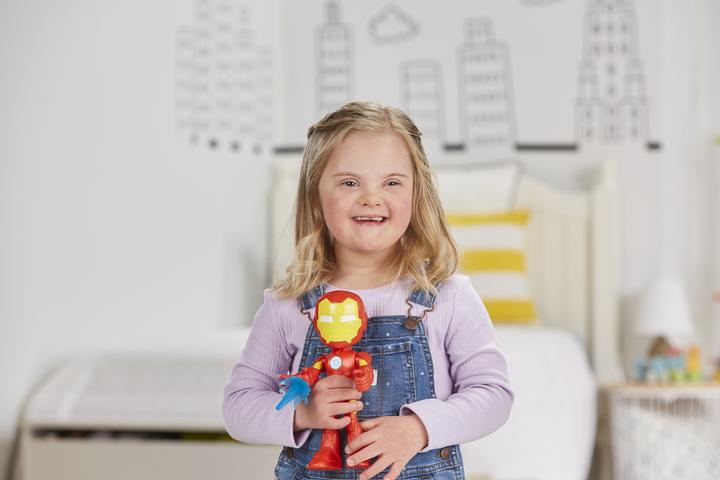 Immagine prodotto Hasbro Figura d'azione di Iron Man in formato super, giocattolo da supereroe per Ki