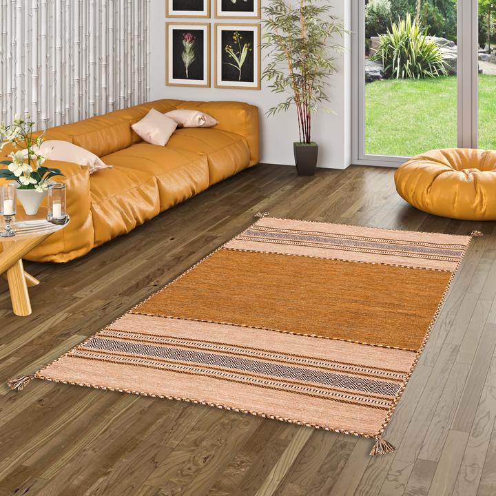 Actual product image Pergamon Nature carpet Kelim Navarro (70 x 140 cm)