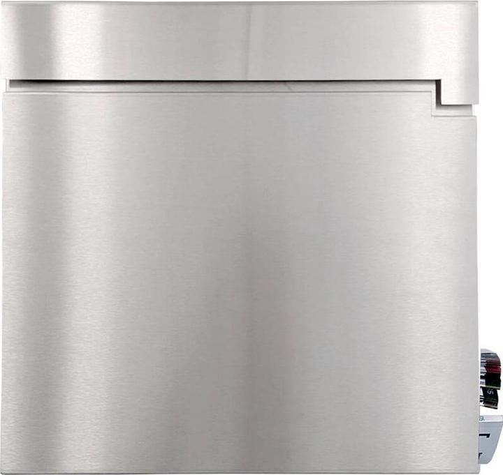 Actual product image SafePost 810 Design letterbox stainless steel