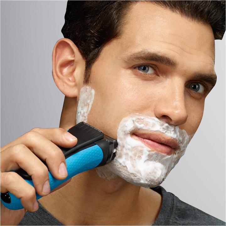 Produktbild Braun Series 3 ProSkin 3045s Shaver Trimmer Black, Blue