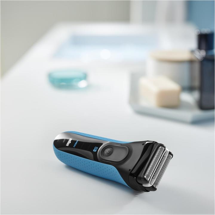 Produktbild Braun Series 3 ProSkin 3045s Shaver Trimmer Black, Blue
