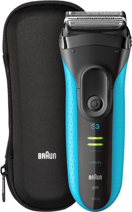 Produktbild Braun Series 3 ProSkin 3045s Shaver Trimmer Black, Blue