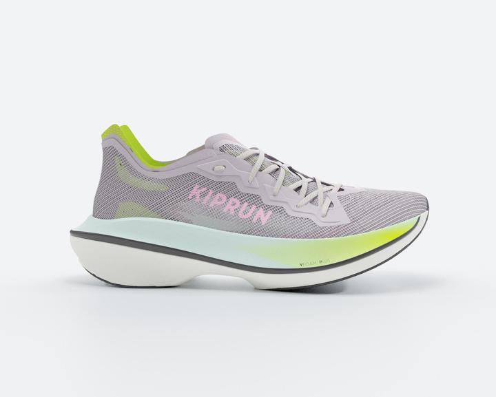 Actual product image Kiprun Laufschuhe Damen mit Carbonplatte - KD900X LD2 lila/gelb (42)