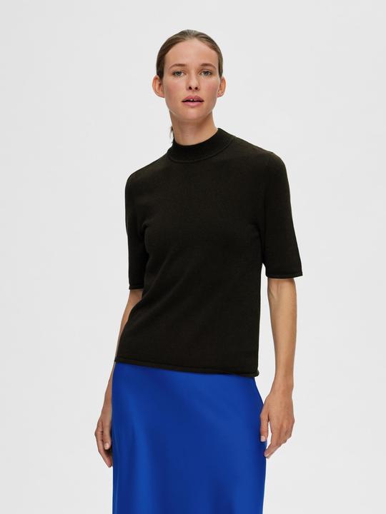 Actual product image Selected Femme Glitter knitted top (XS)