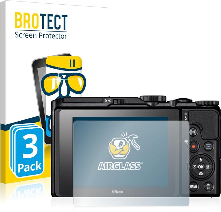 Actual product image BROTECT AirGlass Glass (Screen protector, Coolpix A900)