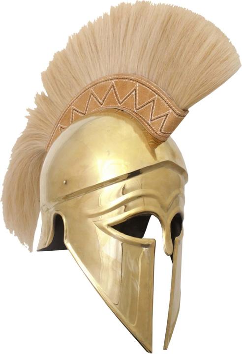 Immagine prodotto Battle Merchant Elmo corinzio italiano con cimiero in ottone