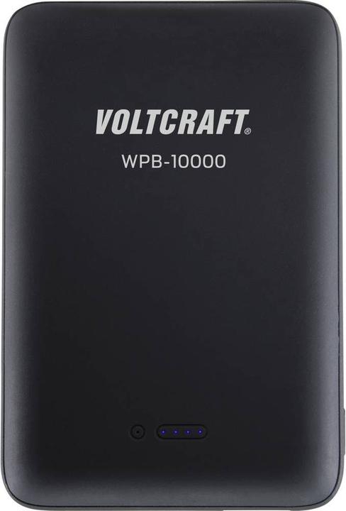 Actual product image Voltcraft Induction power bank 3 A WPB-10000 VC-11015280 10000 mAh Outputs USB, USB-C™ socket, induction (10000 mAh, 37 Wh)