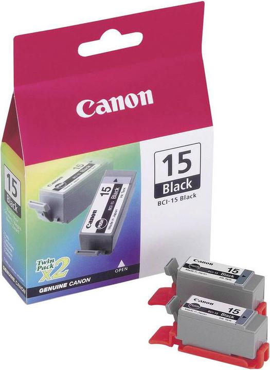 Image du produit Canon Encre BCI-15bk Jeu de 2 encres (CF)