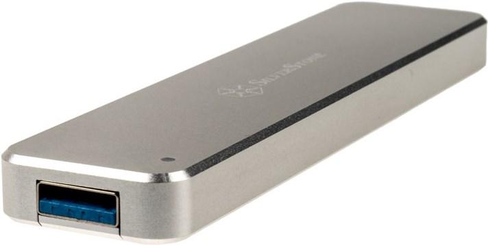 Actual product image Silverstone SST ext. M.2 housing SST-MS09S (M.2 2280, M.2 2260)