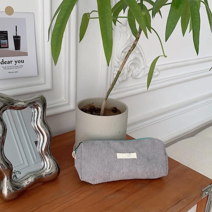 Only-Bags.Store Kulturtasche Organizer Kord-Kosmetiktasche Kleines Makeup-Etui