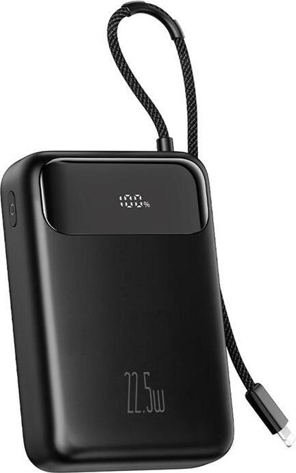 Mcdodo Power Bank MC-3710 Digital Dis 20000mAh, 22.5W (czarny) (20000 mAh, 22.50 W, 77 Wh)