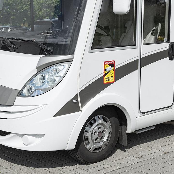Image du produit ProPlus Autocollant "Attention Angles Morts!" Camping-car