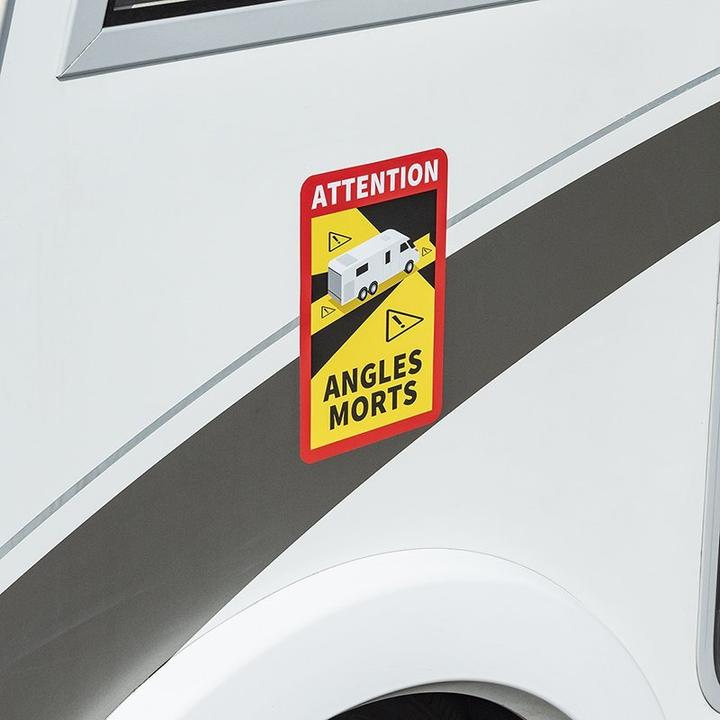 Image du produit ProPlus Autocollant "Attention Angles Morts!" Camping-car