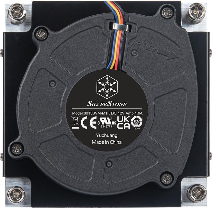 Actual product image Silverstone SST-XE01-1700A CPU Cooler (28 mm)