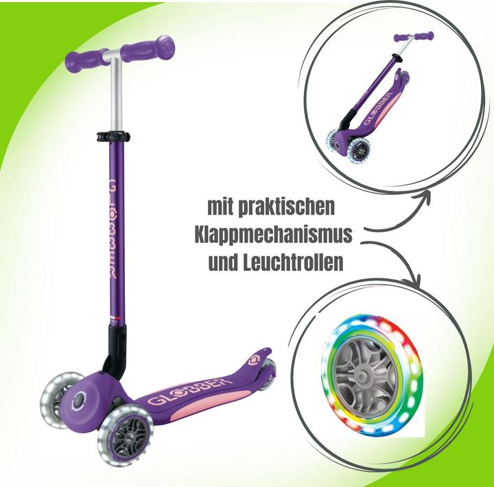 Produktbild Globber Primo Foldable Plus Light - 3 Wheels Scooter