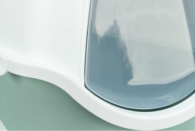 Immagine prodotto Trixie Lettiera per gatti Vico con coperchio, verde/bianco (Lettiera per gatti chiusa)
