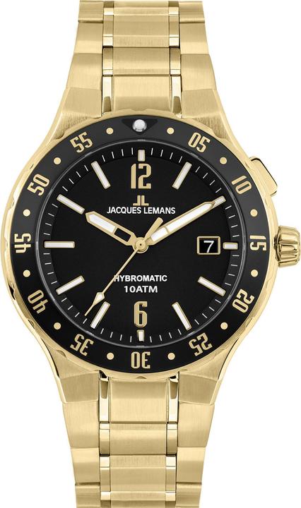 Actual product image Jacques Lemans Herrenuhr Hybromatic (Sports watch, 42 mm)