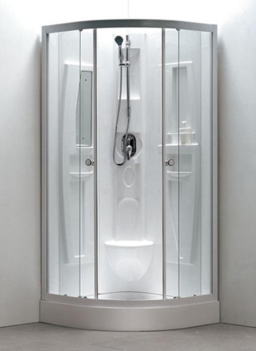 Aquaperl Classic (90 cm, 90 cm, 209 cm)