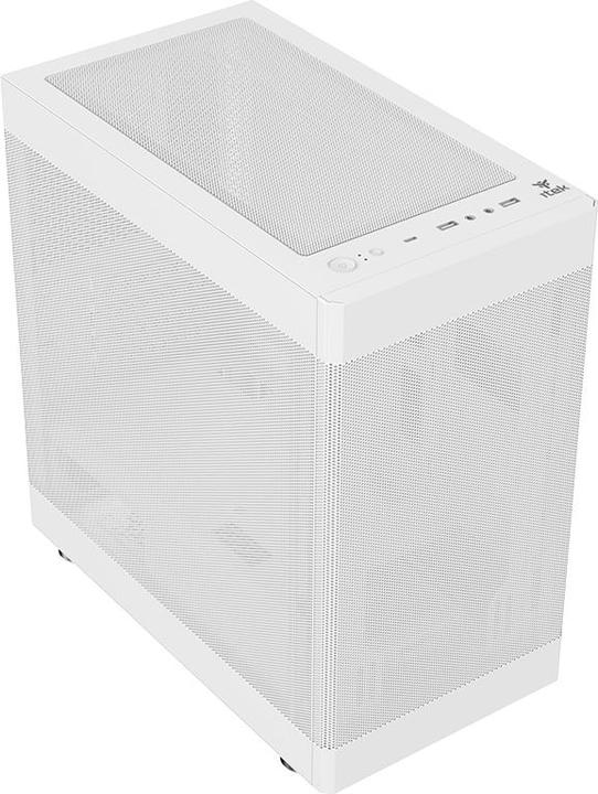 Actual product image Itek Boitier Mini Tour Micro ATX ProMesh 35 (Blanc) (mATX, Mini-ITX)