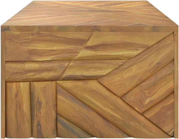 Actual product image VidaXL Coffee table 110x60x38 cm solid wood teak (110 x 60 x 38 cm)