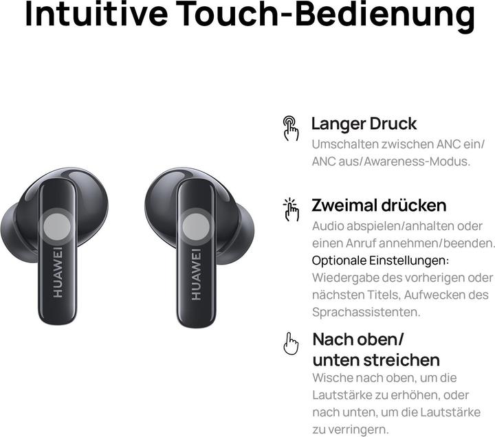 Produktbild Huawei FreeBuds 5i (ANC, 6 h, Kabelgebunden)
