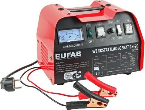 Immagine prodotto Eufab Caricabatterie da officina 12-24V 18-12A (24V, 18 A)