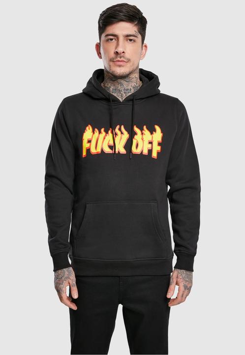 Produktbild Mister Tee Fuck Off Flames Hoody (S)