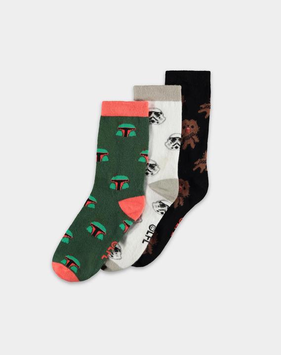 Image du produit Star Wars Chaussettes d'équipage (Lot de 3, 43 - 46)