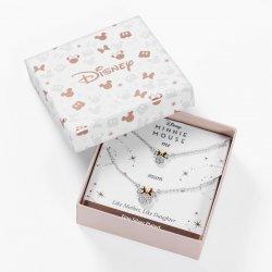 Produktbild NoName MINNIE - Set Maman & Fille - 2 Colliers Shiny en Laiton Plaqué Argent (Sterling Silber)