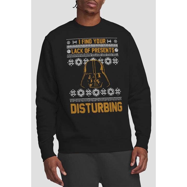 Immagine prodotto Star Wars Lack Of Christmas Presents Felpa Isola Bella Adulto Unisex (M)