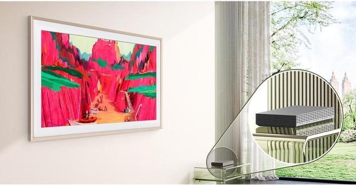 Produktbild Samsung QE85LS03FW (85", The Frame Pro, LED, NeoQLED, 4K, 2025)