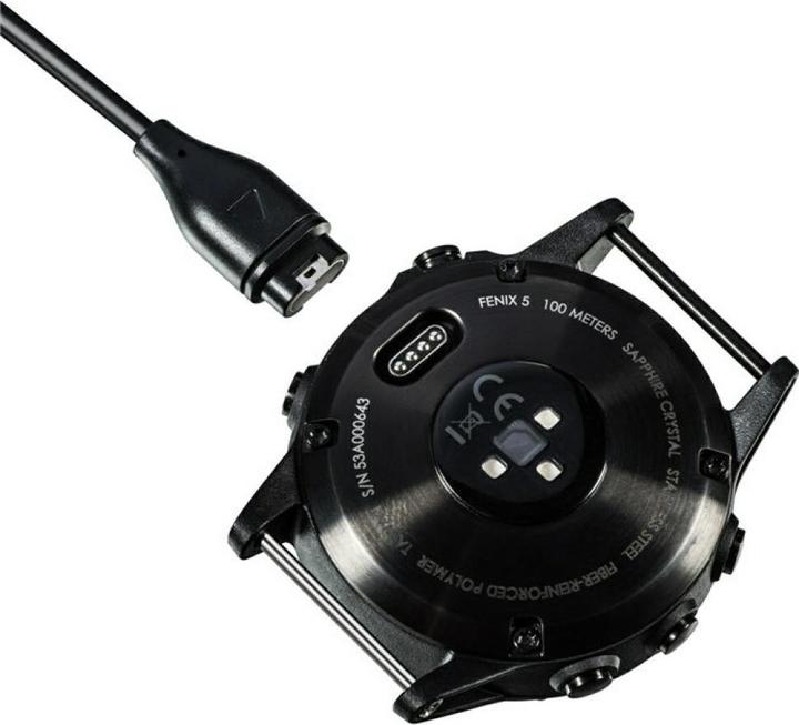 Produktbild Beline Cable USB-A for Charging Garmin Watches 1m black
