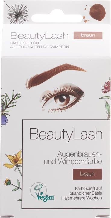 Image du produit BeautyLash Kit de teinture végétalienne pour les sourcils et les cils (marron) (Marron)