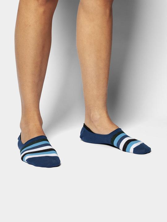 Actual product image DillySocks Hidden Bold Line Blue (Single pack, 43 - 46)