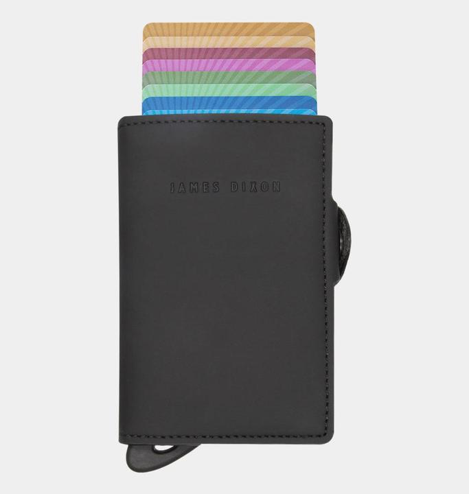 James Dixon Botón Nautica - All Black - Münzfach
