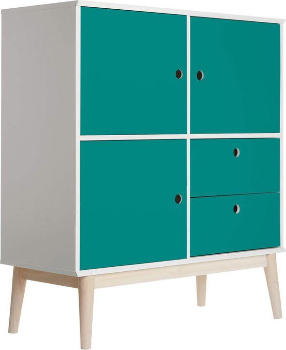 Image du produit Trenddeko Bleu turquoise uni (100 x 200 cm)
