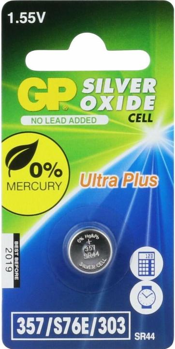 Produktbild GP Batteries Knopfzellen (1 Stk., SR44, 190 mAh)