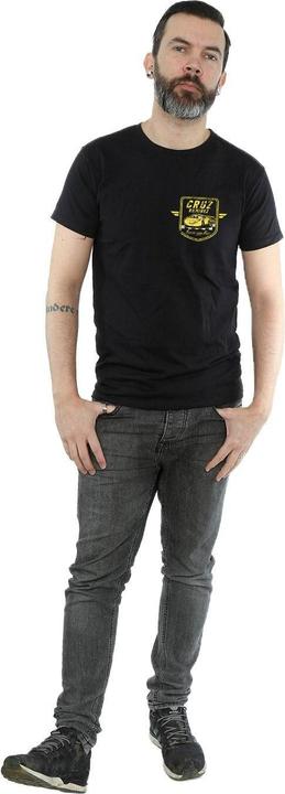Actual product image Disney Mens Cars Cruz Ramirez Faux Pocket Logo T-Shirt (S)