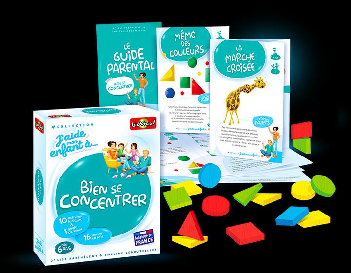 Image du produit Bioviva J'AIDE MON ENFANT A... AMELIORER SA CONCENTRATION 2019 (FR) (Français)