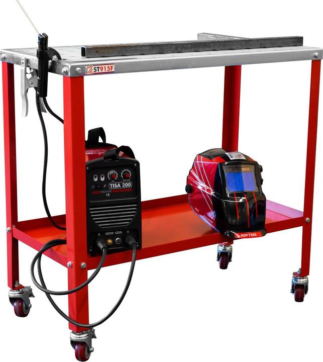 Produktbild Holzmann Fahrbarer Schweisstisch (91.50 cm, 46 cm)