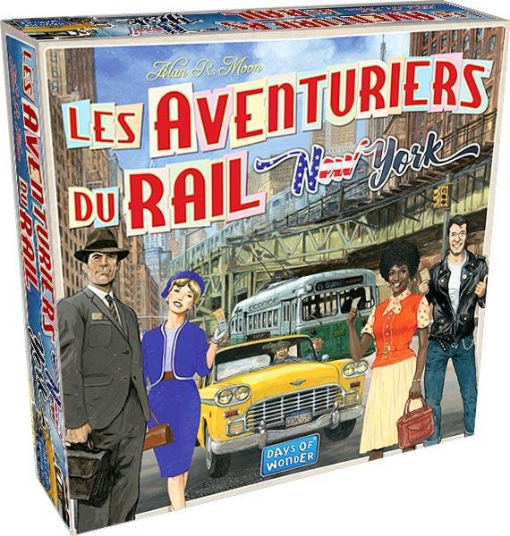 Produktbild Days of Wonder Ttr Les Aventuriers Du Rail New York (Fr) (Französisch)