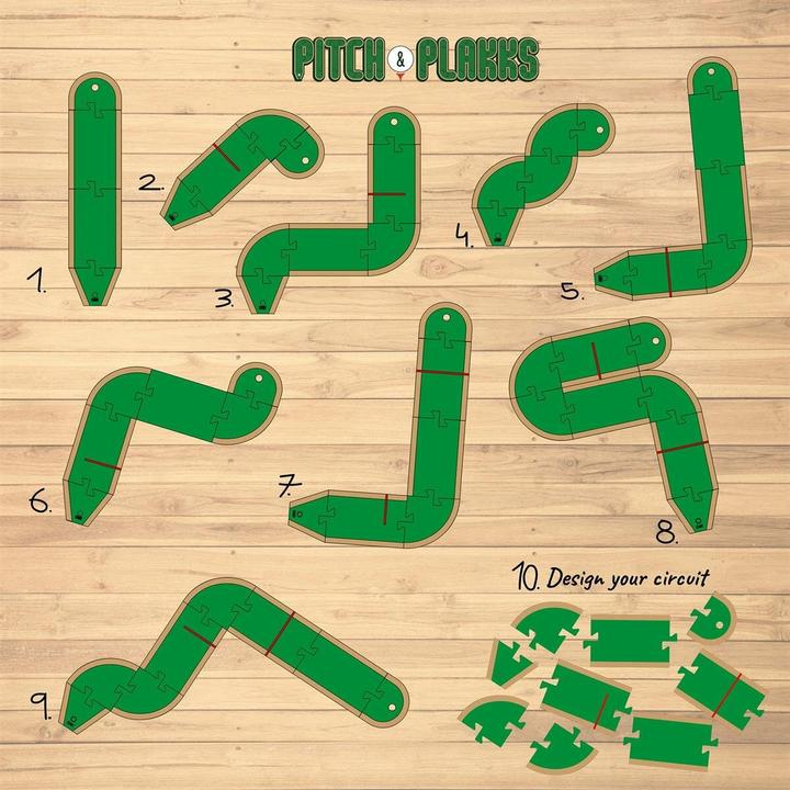Actual product image Plakks Pitch & (German, French, Italian, English)