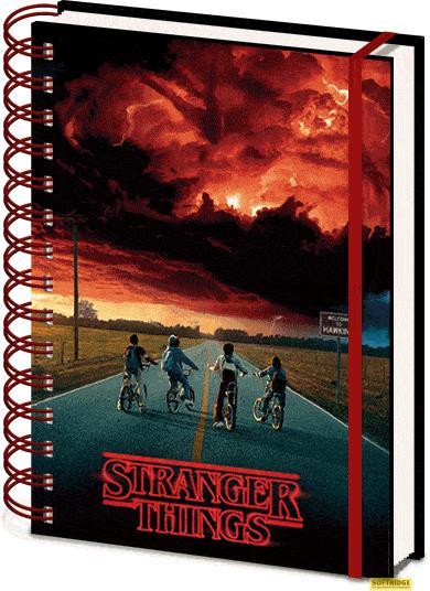 Actual product image Pyramid STRANGER THINGS - Lenticular Notebook A5 - Wiro - Mind Flayer (A5)