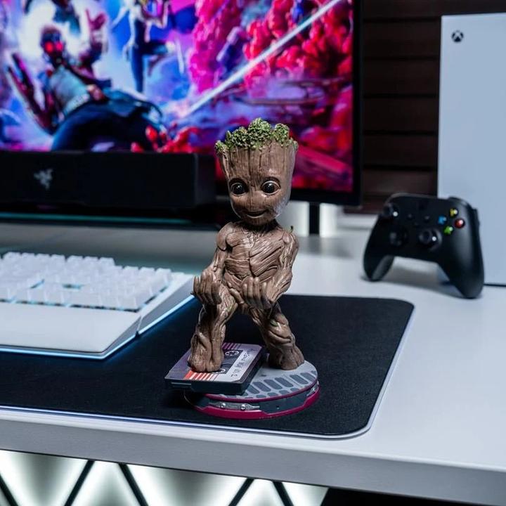 Image du produit Exquisite Gaming Cable Guy- GOTG Smiley Groot