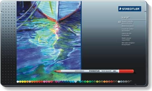 Immagine prodotto Staedtler matite acquerellabili karat aquarell 125 (Colori assortiti, 48 x)