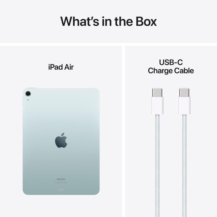 Produktbild Apple iPad Air 11 2024 (M2) (nur WLAN, 11", 256 GB, Blue)